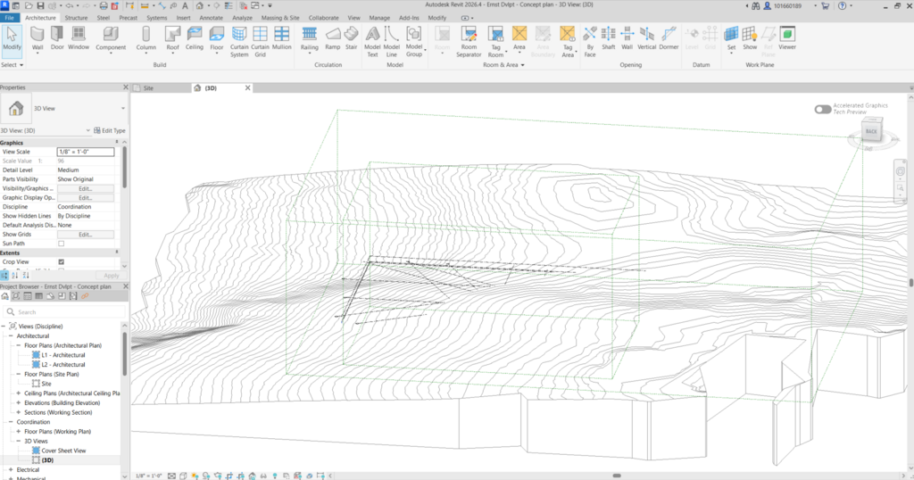 TopoSolid for a project in the Maritimes